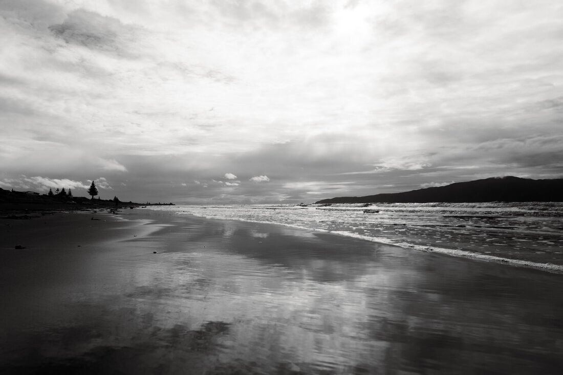 Mirrored Beach